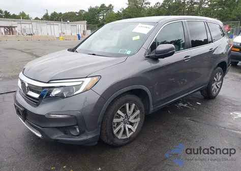 2021 Honda Pilot Awd Ex из США, поврежденный, VIN 5FNYF6H34MB019841